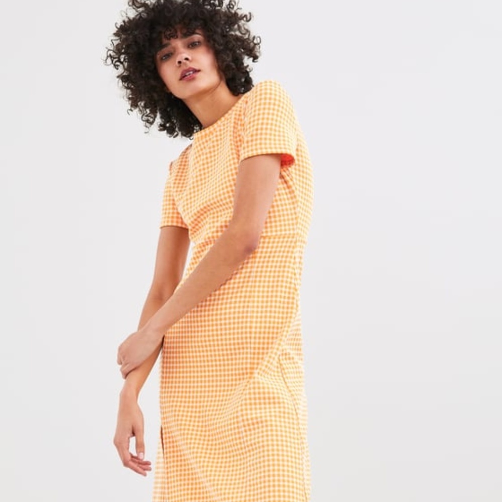 NWT ZARA PRINT DRESS SIZE SMALL